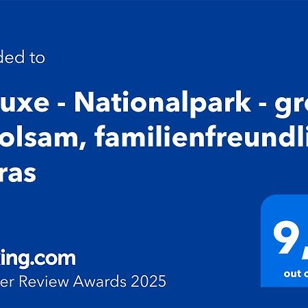 Deluxe - Nationalpark - Gross, Erholsam, Familienfreundlich, Extras Apartman Ellweiler Kültér fotó